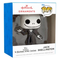 Disney Tim Burton's The Nightmare Before Christmas Jack Skellington Funko POP!® Hallmark Ornament -Featured Home Stores Disney Tim Burtons The Nightmare Before Christmas Jack Skellington Funko POP Christmas Ornament 3HCM1114 04
