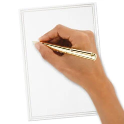 Hallmark Double Silver Border Stationery Set, Box Of 20 -Featured Home Stores Double Silver Border Stationery Set 1499STN1134 04