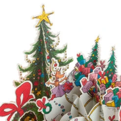 Hallmark Dr. Seuss™ How The Grinch Stole Christmas!™ Wreath 3D Pop-Up Christmas Card -Featured Home Stores Dr. Seuss Grinch 3D PopUp Christmas Card 1499IXC7132 04