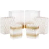 Hallmark Elegant Gold Assorted Sizes 6-Pack Gift Bags