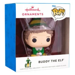 Elf Buddy The Elf™ Funko POP!® Hallmark Ornament -Featured Home Stores Elf Buddy the Elf Funko POP Christmas Ornament 3HCM1107 04