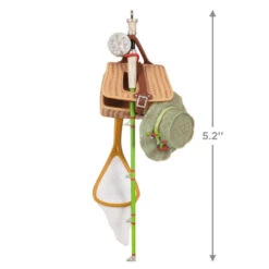 Hallmark Feelin' Fishy 2023 Ornament 8 Hallmark Feelin' Fishy 2023 Ornament -Featured Home Stores Fishing Gear Keepsake Ornament 1699QGO2899 03