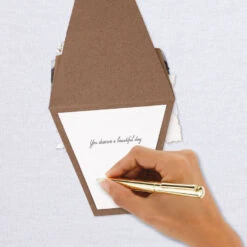 Hallmark Flower Bouquet Beautiful Day Birthday Card -Featured Home Stores Floral Bouquet Displayable Birthday Card 1299LAD9483 06