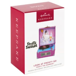 Hallmark Frosty The Snowman™ Look At Frosty Go Ornament With Light And Sound 9 Hallmark Frosty The Snowman™ Look At Frosty Go Ornament With Light And Sound -Featured Home Stores Frosty the Snowman Record Player Keepsake Ornament 2499QXI6279 04