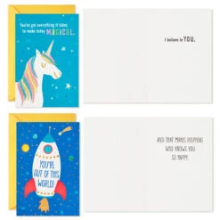 Hallmark Fun Kids Assortment Encouragement Cards, Pack Of 36 -Featured Home Stores Fun Kids Assortment Encouragement Cards 5STZ1140 05