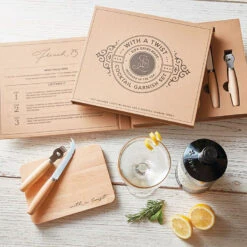 Garnish Tools In Cardboard Book Box, Set Of 3 7 Garnish Tools In Cardboard Book Box, Set Of 3 -Featured Home Stores Garnish Tools in Cardboard Book Box G5272 04