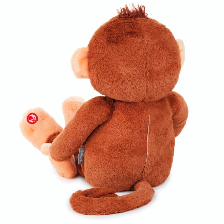 Hallmark Goin' Bananas Monkey Singing Stuffed Animal, 12" 3 Hallmark Goin' Bananas Monkey Singing Stuffed Animal, 12" - Image 3