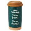 Hallmark Good Morning Ceramic Travel Mug, 12 Oz.