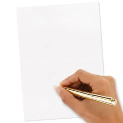 Hallmark Gray And Gold Bulk Blank Thank-You Notes, Pack Of 50 -Featured Home Stores Gray and Gold Bulk Blank ThankYou Notes Multipack 3THK2522 06