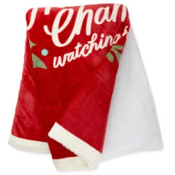 Hallmark Channel Red Oversized Blanket, 60x80 -Featured Home Stores Hallmark Channel FamilySized Blanket 1XKT3505 03