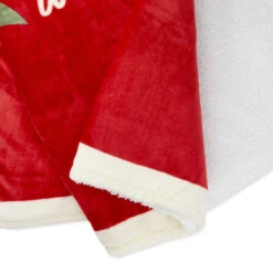 Hallmark Channel Red Oversized Blanket, 60x80 -Featured Home Stores Hallmark Channel FamilySized Blanket 1XKT3505 06