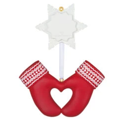 I Love Hallmark Channel! Ornament -Featured Home Stores Hallmark Channel Red Mittens Keepsake Ornament 1599QGO2949 06