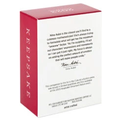 Hallmark Cute As A Button Special Edition Ornament -Featured Home Stores Hamster on Button Sled Keepsake Ornament 1599QXE3317 05