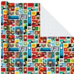 Hallmark Harry Potter™ 3-Pack Assorted Wrapping Paper, 60 Sq. Ft. Total -Featured Home Stores Harry Potter Assorted Wrapping Paper Pack 5EWR2958 04