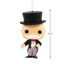 Hasbro® Mr. Monopoly Funko POP!® Hallmark Ornament -Featured Home Stores Hasbro Mr. Monopoly Funko POP Christmas Ornament 3HCM2311 03
