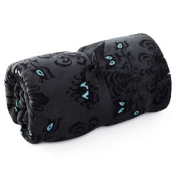Hallmark Disney The Haunted Mansion Glow-in-the-Dark Throw Blanket, 50x60 5 Hallmark Disney The Haunted Mansion Glow-in-the-Dark Throw Blanket, 50x60 -Featured Home Stores Haunted Mansion Wallpaper Pattern Fuzzy Blanket 1HGN1280 03