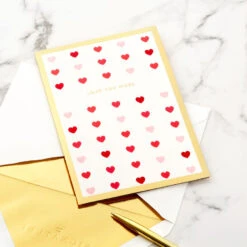Hallmark Love You More 3D Pop-Up Love Card -Featured Home Stores Heart Pattern 3D PopUp Love Card 1299IAV5835 05