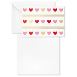 Hallmark Hearts Aplenty Assorted Blank Note Cards, Box Of 24 -Featured Home Stores Hearts Aplenty Assorted Blank Note Cards 5STZ5126 04