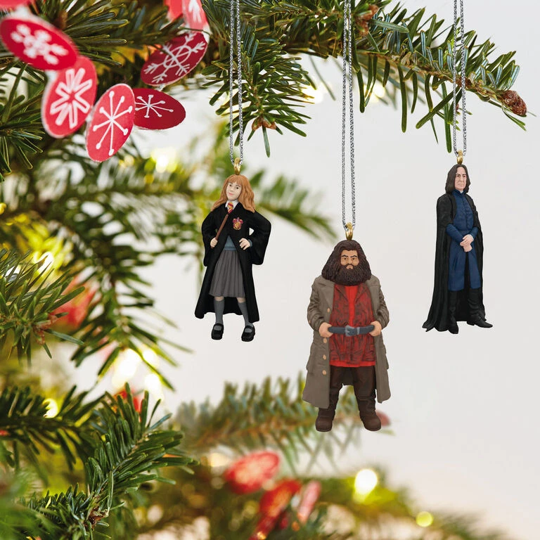 Hallmark Mini Harry Potter™ Hermione™, Hagrid™ And Snape™ Metal Ornaments, Set Of 3 2 Hallmark Mini Harry Potter™ Hermione™, Hagrid™ And Snape™ Metal Ornaments, Set Of 3 - Image 2