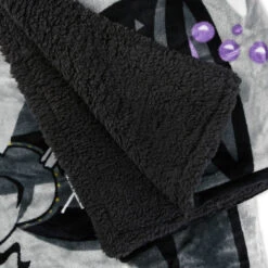 Hallmark Disney Hocus Pocus Black Flame Candle Blanket, 50x60 9 Hallmark Disney Hocus Pocus Black Flame Candle Blanket, 50x60 -Featured Home Stores Hocus Pocus Black Flame Candle Fleece Blanket 1HGN1506 05