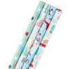 Hallmark Holiday Mix 4-Pack Christmas Wrapping Paper Assortment, 120 Sq. Ft.