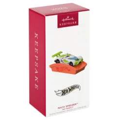 Hallmark Hot Wheels™ Mach Speeder™ Ornament With Light -Featured Home Stores Hot Wheels Mac Speeder Keepsake Ornament 1999QXI7389 04