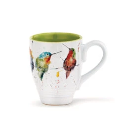 Demdaco Hummers On A Wire Mug 16 Oz.