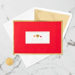 Hallmark All My Love Hearts 3D Pop-Up Love Card -Featured Home Stores I Love You Hearts 3D PopUp Love Card 1299LAD2889 04