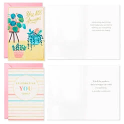 Hallmark Illustrated Floral Assorted Mother's Day Cards, Pack Of 36 -Featured Home Stores Illustrated Floral Mothers Day Cards Assortment 5MAY1000 03