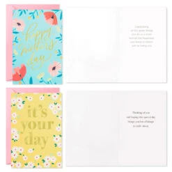 Hallmark Illustrated Floral Assorted Mother's Day Cards, Pack Of 36 -Featured Home Stores Illustrated Floral Mothers Day Cards Assortment 5MAY1000 04