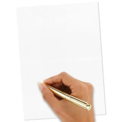 Hallmark Bulk Ivory And Gold Blank Wedding Thank-You Notes, Box Of 100 -Featured Home Stores Ivory and Gold Blank Wedding ThankYou Notes Bulk Pack 5STZ1065 05