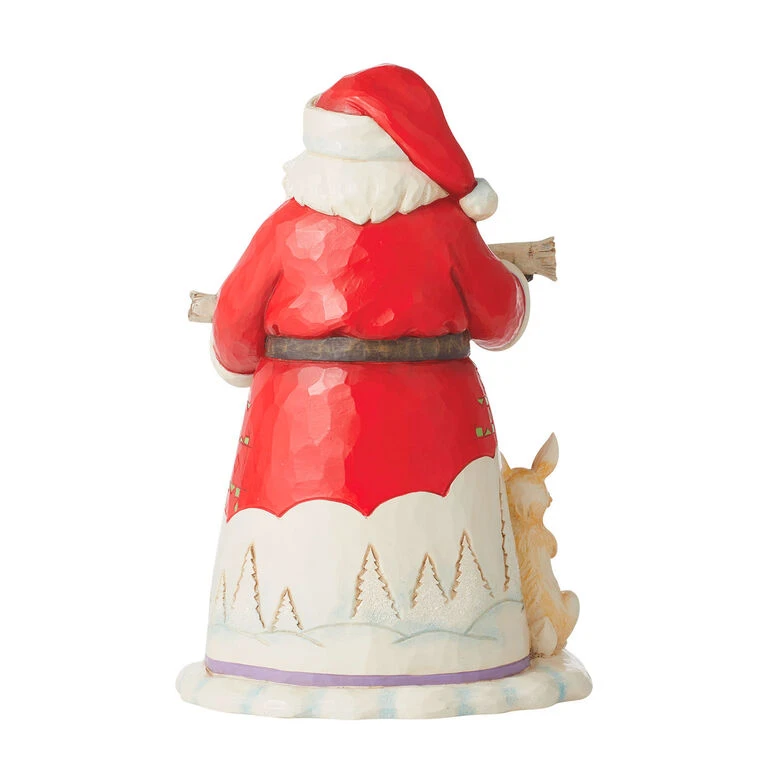 Enesco Jim Shore Santa With Birch Branch And Animals Figurine, 8.5" 2 Enesco Jim Shore Santa With Birch Branch And Animals Figurine, 8.5" - Image 2