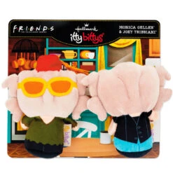 Hallmark Itty Bittys® Friends Joey And Monica Plush, Set Of 2 -Featured Home Stores Joey and Monica Turkey Heads Plush Friends itty bittys 1KDD2071 03