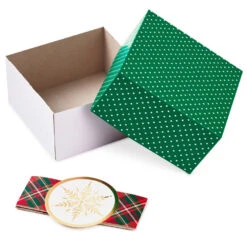 Hallmark Joy To You 3-Pack Christmas Gift Boxes, Assorted Sizes And Designs -Featured Home Stores Joy to You Assorted Christmas Gift Boxes 55XBC1128 04