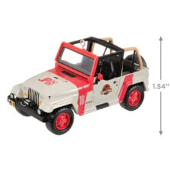 Hallmark The Car's The Star Jurassic Park 1992 Jeep Wrangler Metal Ornament -Featured Home Stores Jurassic Park Jeep Keepsake Ornament 2199QXR8149 03