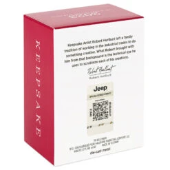 Hallmark The Car's The Star Jurassic Park 1992 Jeep Wrangler Metal Ornament -Featured Home Stores Jurassic Park Jeep Keepsake Ornament 2199QXR8149 05