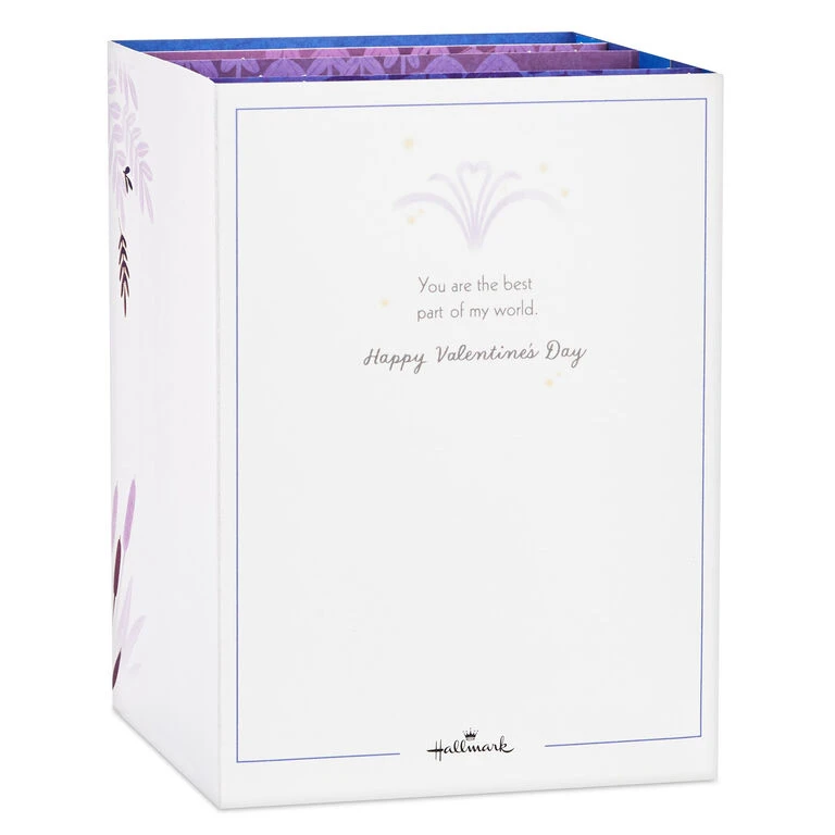 Hallmark Disney The Little Mermaid 3D Pop-Up Musical Valentine's Day Card With Light 2 Hallmark Disney The Little Mermaid 3D Pop-Up Musical Valentine's Day Card With Light - Image 2