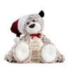 Large Giving Bear In Santa Hat Stuffed Animal, 16"