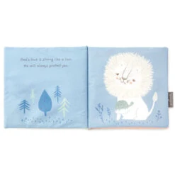Hallmark The Lion And The Lamb: A Touch & Feel Book About God's Love Cloth Book -Featured Home Stores Lion and Lamb Touch Feel Soft Plush Cloth Book 1BBY4854 03