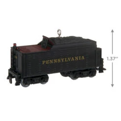 Hallmark Lionel® Pennsylvania K4 Tender Metal Ornament -Featured Home Stores Lionel Trains Black Engine Keepsake Ornament 2199QXI6377 03