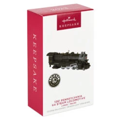 Hallmark Lionel® Trains Black 1361 Pennsylvania K4 Steam Locomotive Metal Ornament -Featured Home Stores Lionel Trains Black Engine Keepsake Ornament 2199QXR8207 04