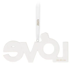 Hallmark We're Engaged! 2023 Porcelain Ornament -Featured Home Stores Love With Engagement Ring Keepsake Ornament 1999QHX3077 06