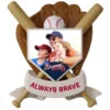 MLB Baseball Personalized Photo Ornament, Braves™