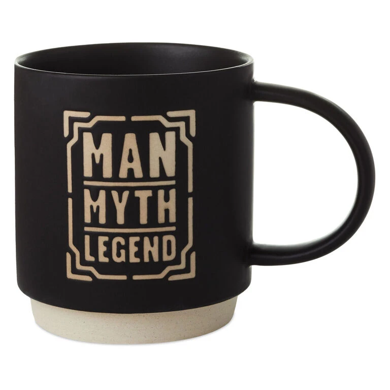 Hallmark Man Myth Legend Mug, 16 Oz. 1 Hallmark Man Myth Legend Mug, 16 Oz.