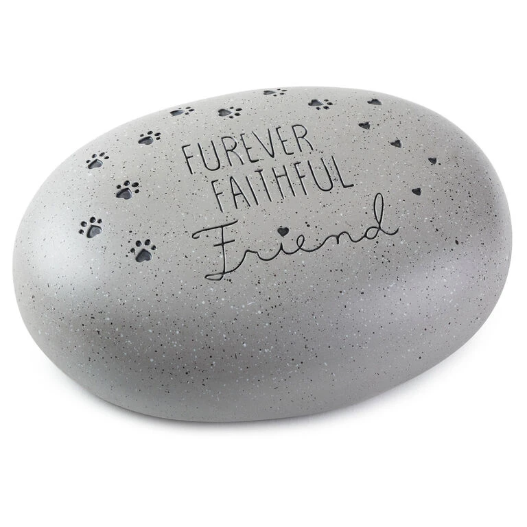 Hallmark Furever Faithful Friend Memorial Garden Stone 1 Hallmark Furever Faithful Friend Memorial Garden Stone