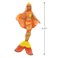 Hallmark Barbie™ Mermaid Ornament With Light 8 Hallmark Barbie™ Mermaid Ornament With Light -Featured Home Stores Mermaid Barbie Keepsake Ornament 1899QXI6999 03