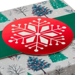 Hallmark Merry And Bright 3-Pack Christmas Gift Boxes, Assorted Sizes And Designs -Featured Home Stores Merry and Bright Assorted Christmas Gift Boxes 5XBC1129 05