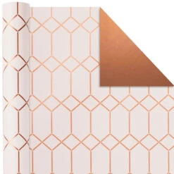 Hallmark Metallic Shimmer 3-Pack Reversible Wrapping Paper, 120 Sq. Ft. Total -Featured Home Stores Metallic Shimmer 3Pack Reversible Wrapping Paper 5EWR2435 05