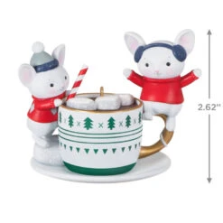 Hallmark Merry Mice With Hot Cocoa Ornament -Featured Home Stores Mice in Hot Cocoa Mug Keepsake Ornament 1999QXT4119 03