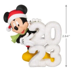 Hallmark Disney Mickey Mouse A Year Of Disney Magic 2023 Ornament -Featured Home Stores Mickey Mouse 2023 Keepsake Ornament 1799QXD6537 03